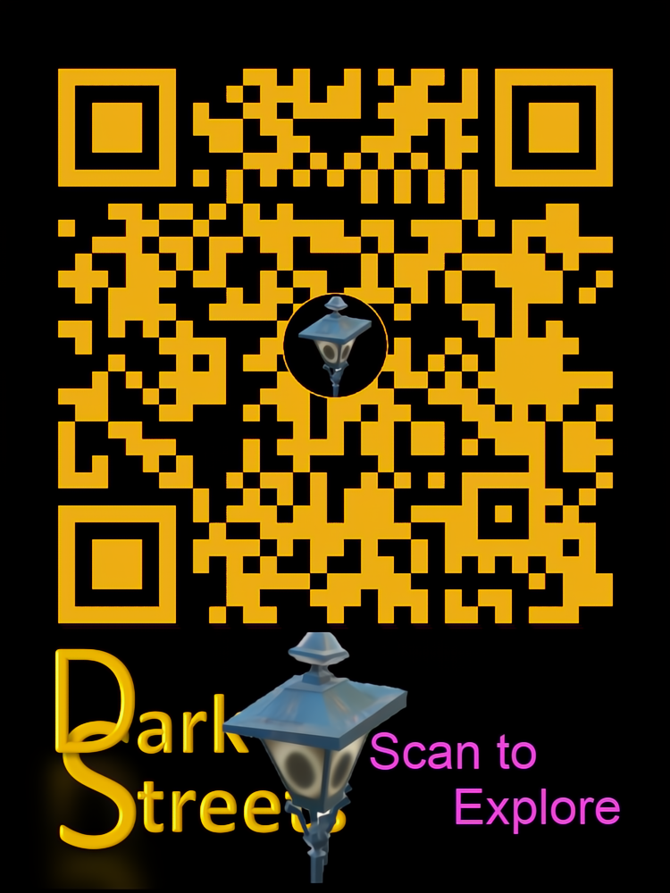 DarkStreets QR Code - Scan to visit live site